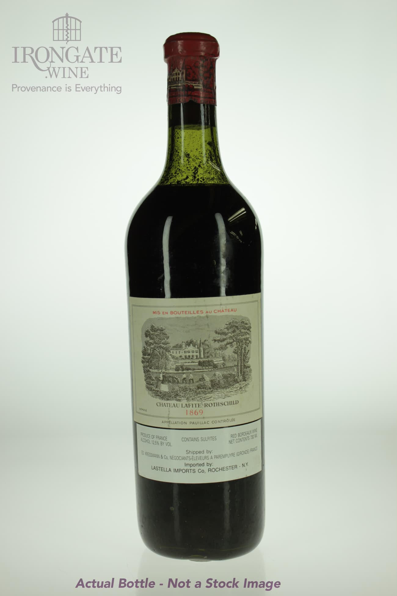 Chateau Lafite Rothschild 1869 at Toronto Symphony Orchestra's (TSO) 30th Annual Fine Wine Auction Chateau Lafite Rothschild 1869 at Toronto Symphony Orchestra's (TSO) 30th Annual Fine Wine Auction