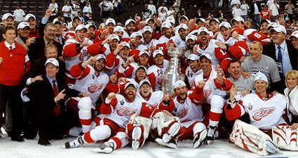 2007-08 Detroit Red Wings Champions