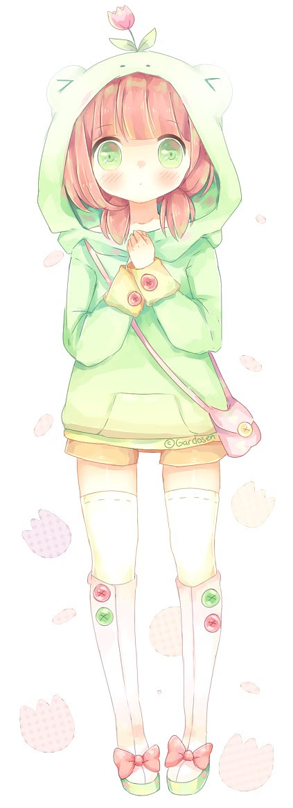Kawaii Cute Little Anime Girl Anime Wallpaper Hd