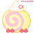 Strawberry Swiss Roll by MissLadyMinx