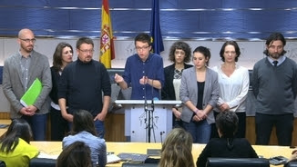 Errejón, cap de l'equip negociador de Podem, creu que el pacte del PSOE i C's "no és progressista ni reformista"