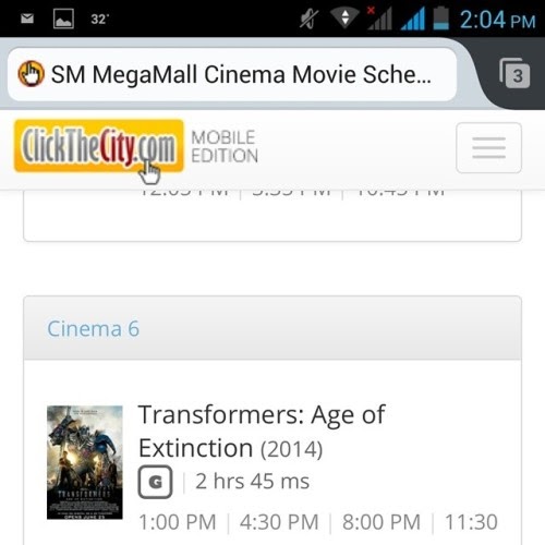 Note to self: #transformers age of extinction later if I have...