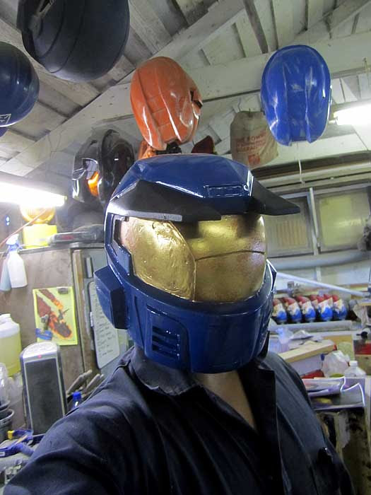 Caboose Helmet Prototype finished 2