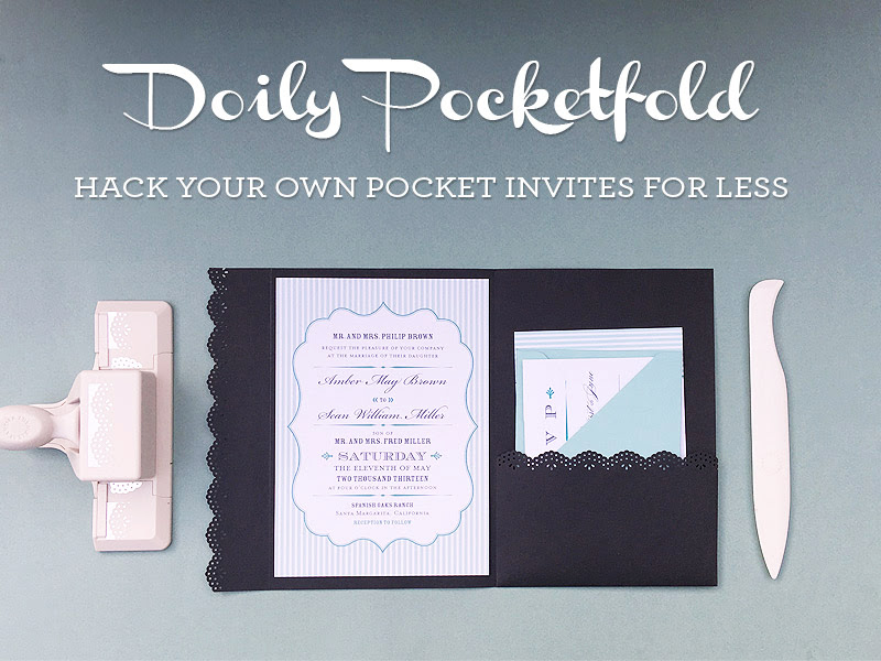 How to Hack an Envelope into a Pocket Invitation