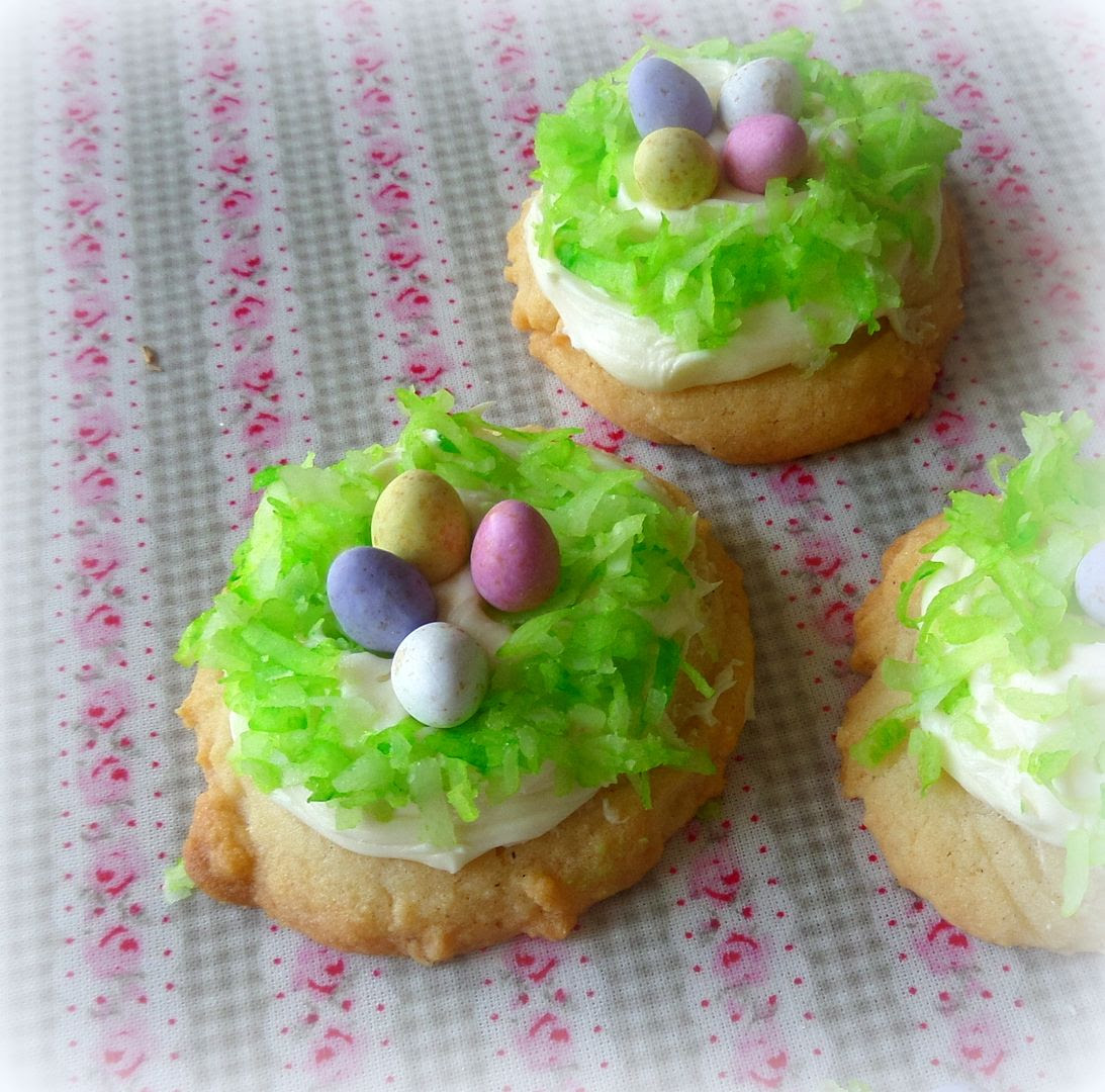 Easter Basket Sugar Cookies