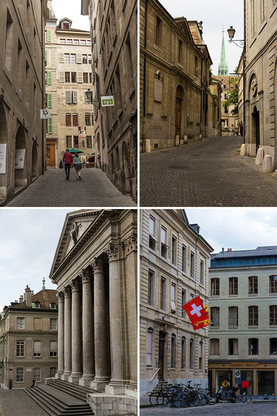 Geneva Vielle Ville Old Town