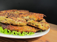 Galettes de courgettes vegan vegetalien