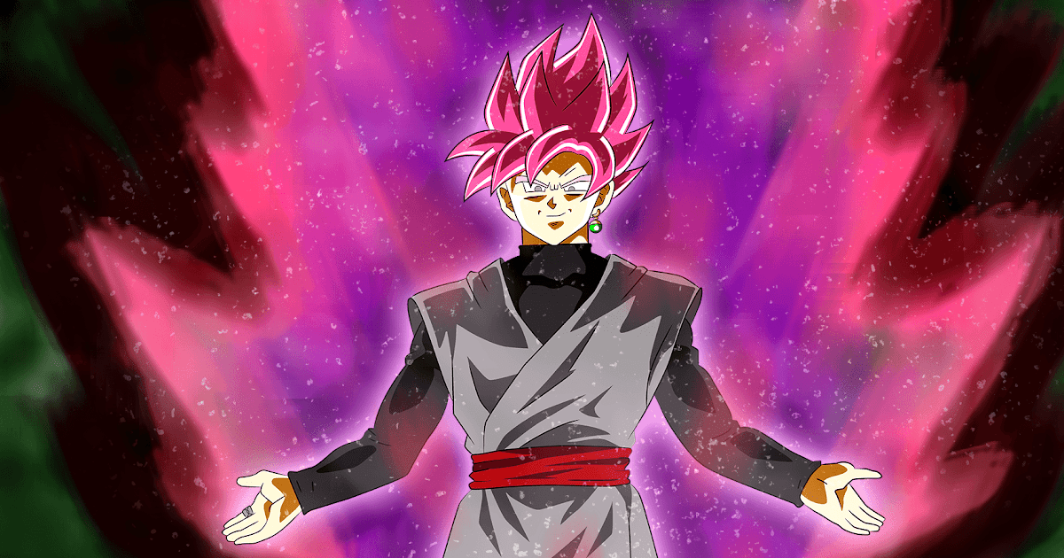 Black Goku Super Saiyan Rose Live Wallpaper - Singebloggg