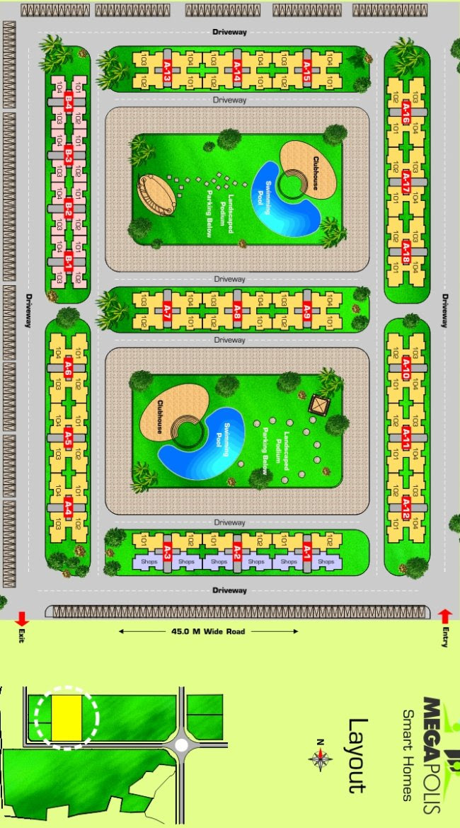 Sparklet - Megapolis smart Homes 1 Layout Plan