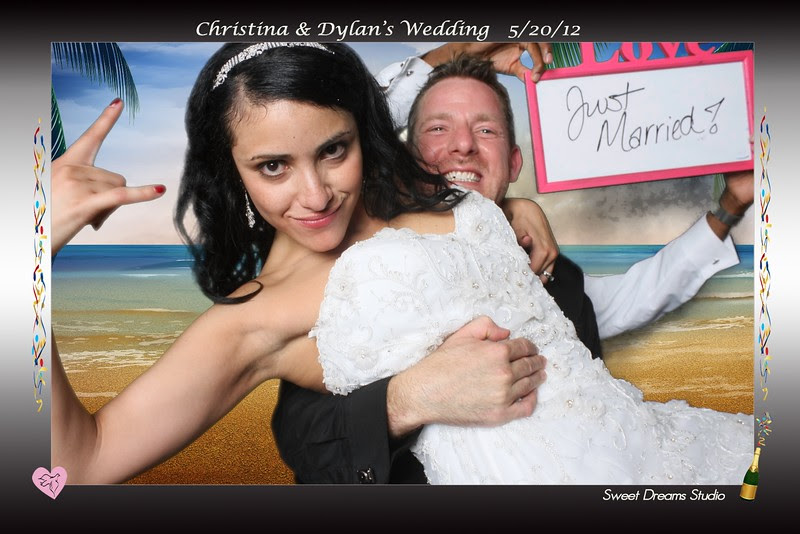 Photo Booth Christina Dylan's Wedding Harbour View NJ NY