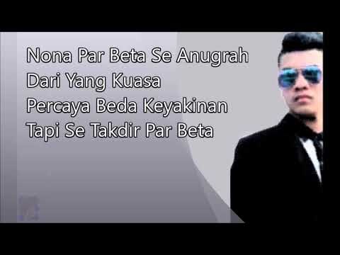 Lirik Lagu Cinta Beda Agama