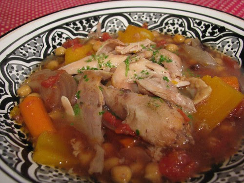 Slow Cooker Moroccan Chicken Stew