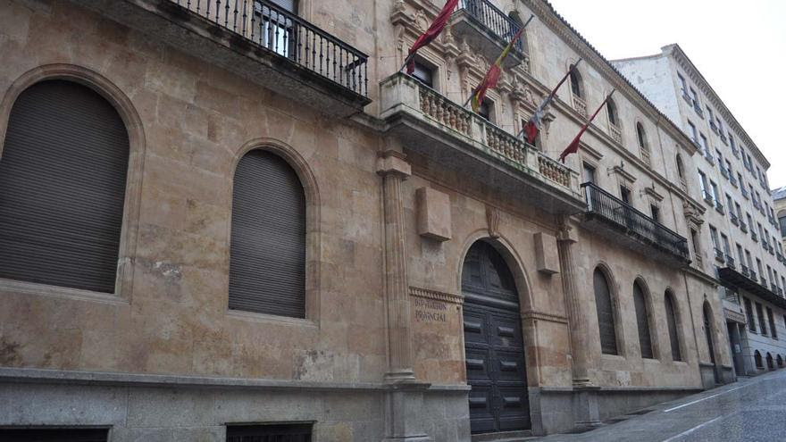 Fachada de la Diputación Provincial de Salamanca. /J.S.