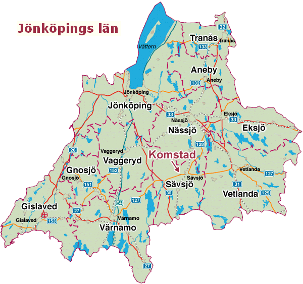 Karta Jönköpings Län | Karta