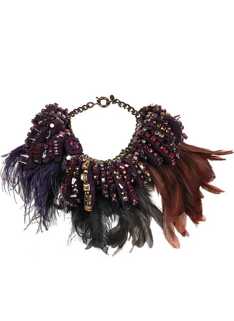 La Fashionelle: Hot.Item: Feather.Necklace
