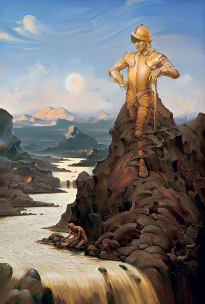 Arte de Vladimir Kush_Crianças do exôdo 21