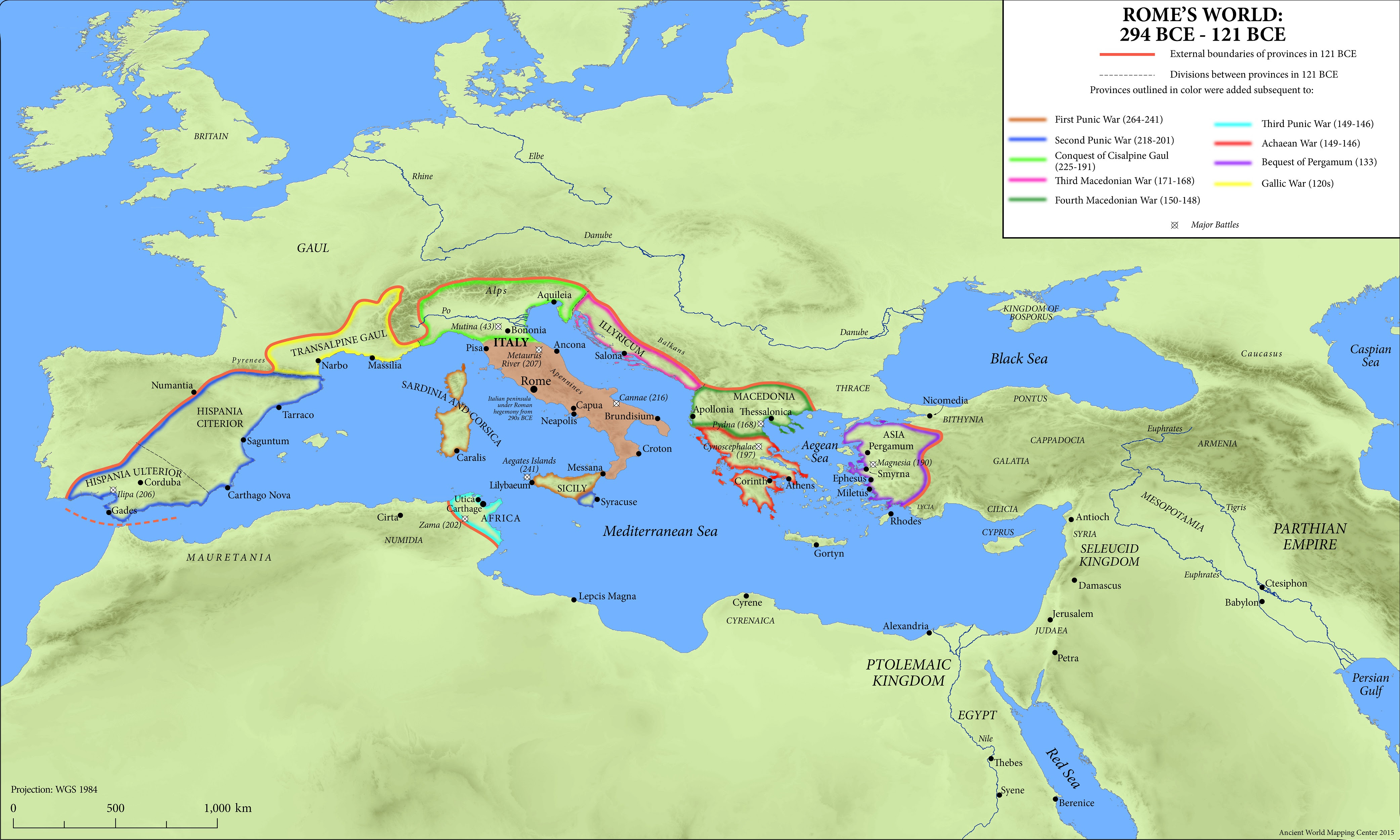 Map Of The Ancient World