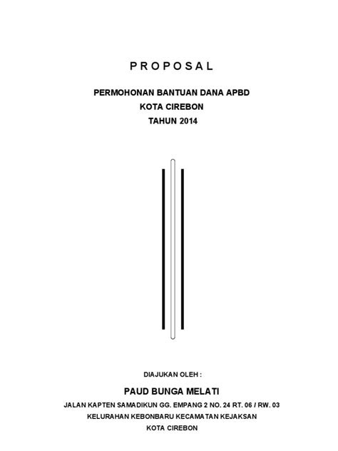 Contoh Cover Proposal Pembangunan Masjid - Kumpulan Contoh Makalah Doc