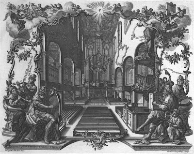1756 Neue Orgel in der Barfüßerkirche