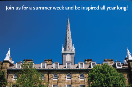 Join us for a summer week and be inspired all year long!