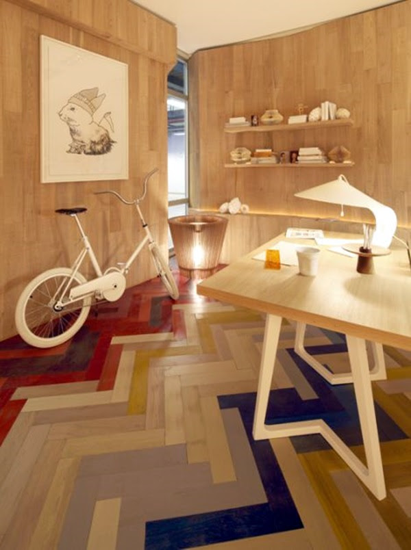 Creative Wood Floor Paint Decoration Art Works (9)