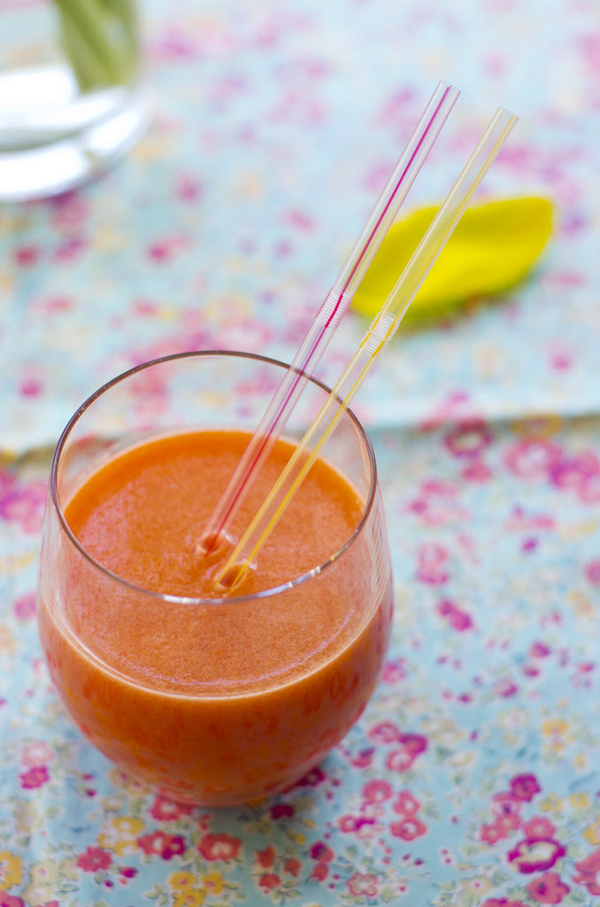 Greibi-porgandi-ingverimahl / Grapefruit and carrot juice with ginger