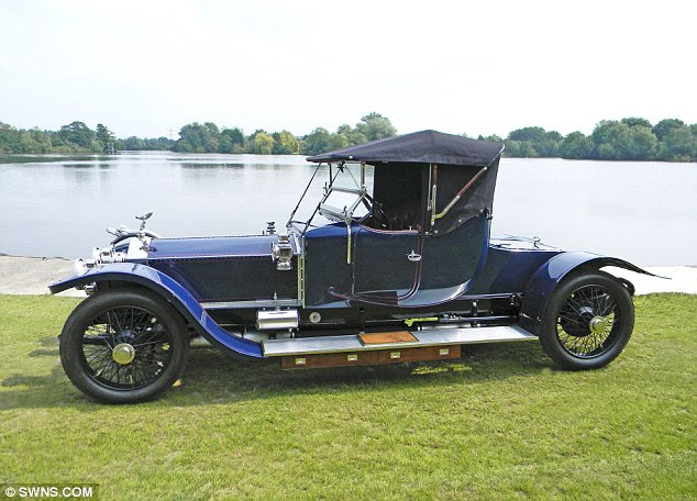 The best car in the world: A 1911 Rolls-Royce Silver Ghost is set to sell for £550,000 at auction