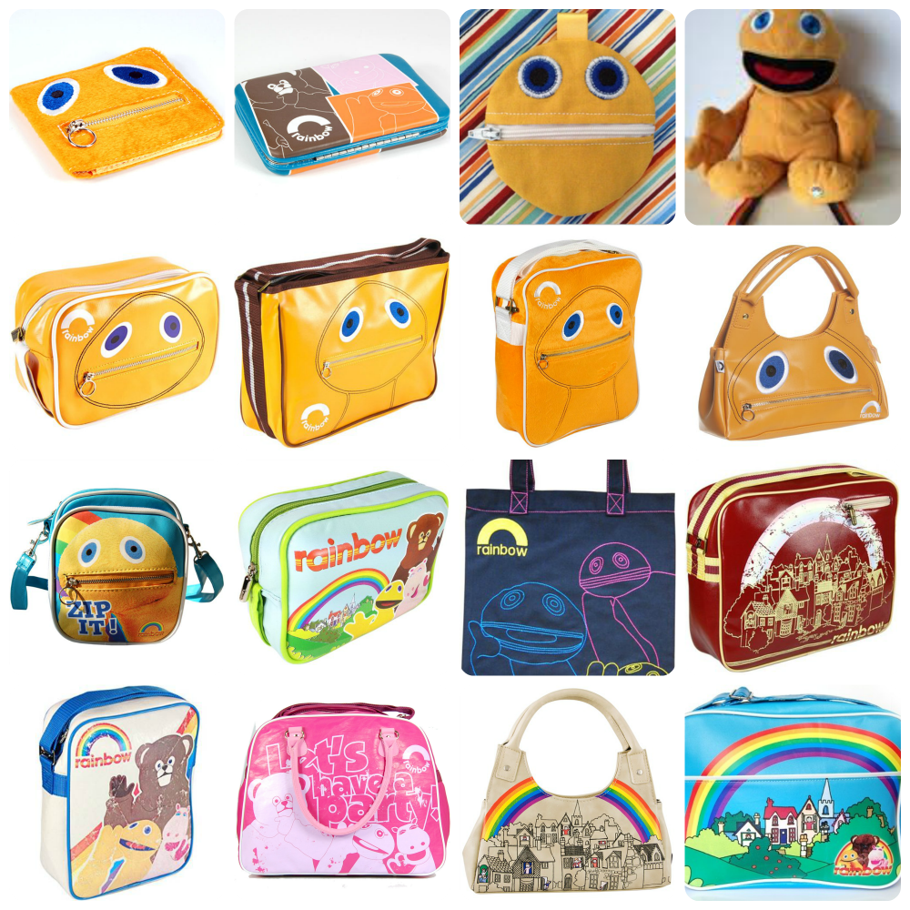 Rainbow bags