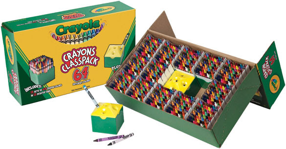 832 crayons