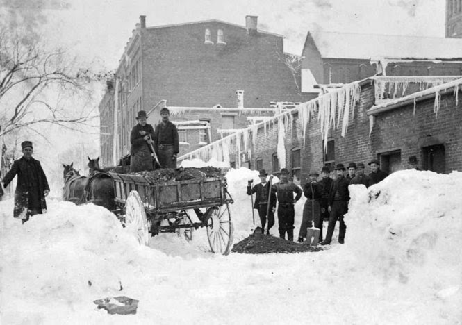 Blizzard of 1888 dumped 22 inches of snow on New York City