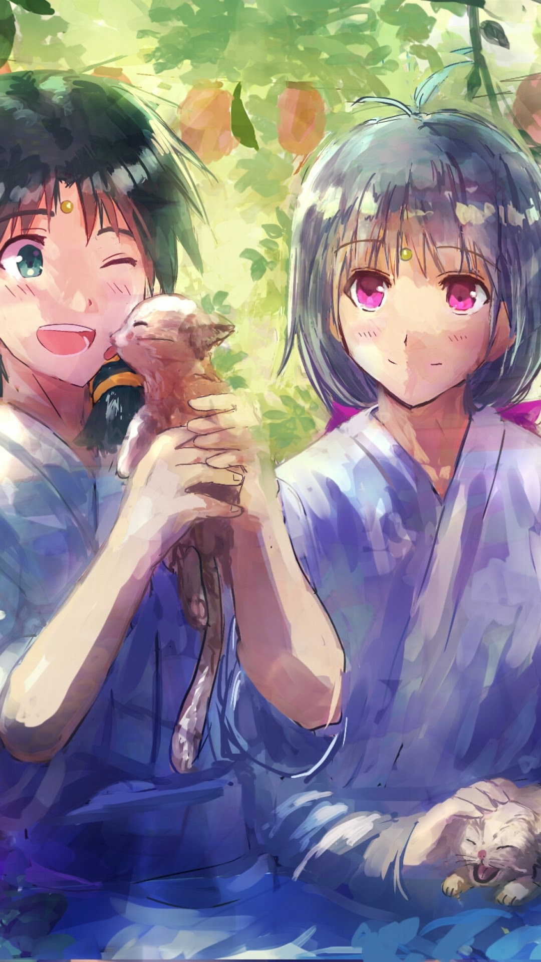 26++ Anime Couple Holding Hands Wallpaper