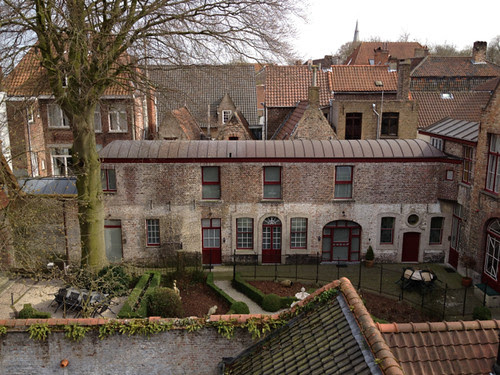 Bruges - view from hotel window