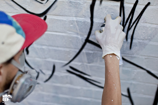 Broken Fingaz Crew, Street Art Mural in London. Photo ©Hookedblog / Mark Rigney
