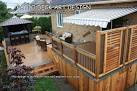 Patio Deck-Art Designs®TREX - traditional - porch - montreal - by ...