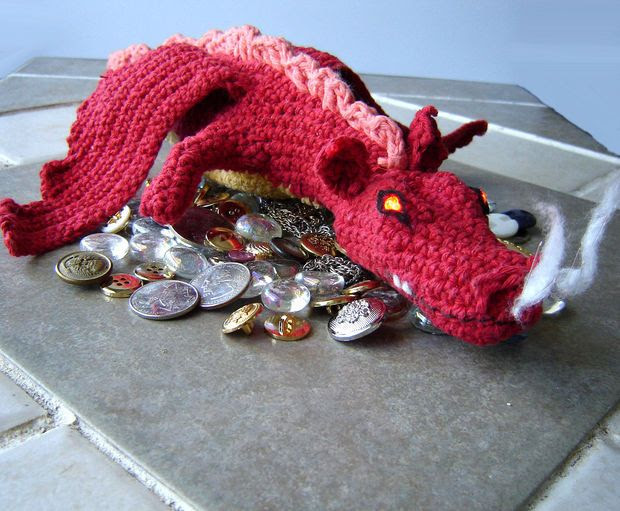 Crochet Dragon - Smaug from The Hobbit