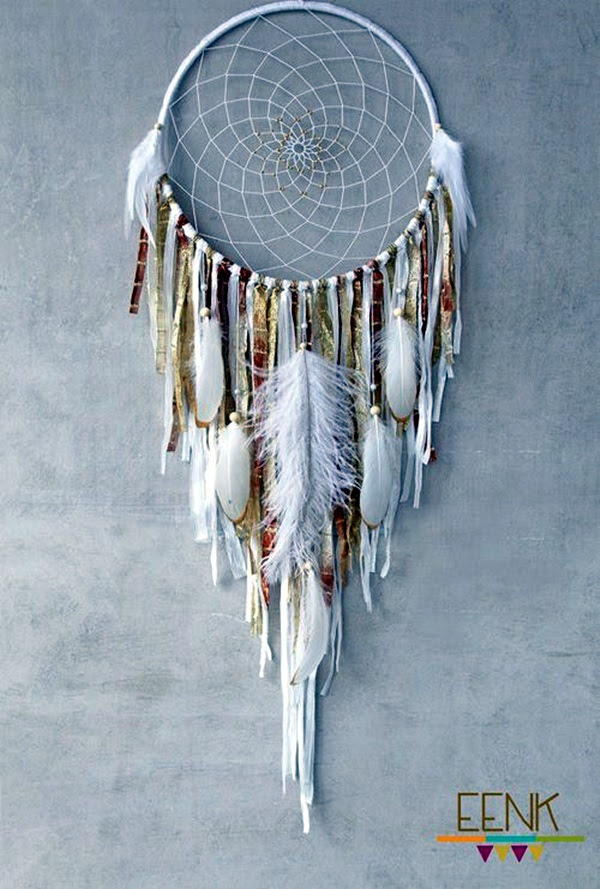 DIY Beautiful and Unique Dream Catcher Ideas (29)