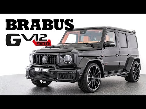 The World S Most Powerful G Class Brabus Gv12 900