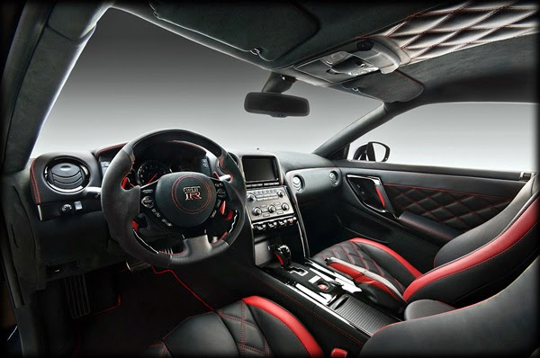 2012 Nissan GT-R by Vilner Studio Custom interior car design