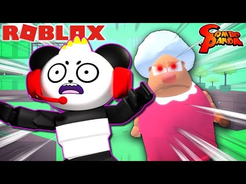 Scary Grandma Visits Combo Panda In Roblox Survive Grandma Let S Play With Combo Panda - roblox scary ryan toysreview