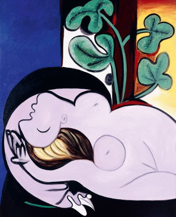 Pablo Picasso, Nude in a Black Armchair (Nu au fauteuil noir)