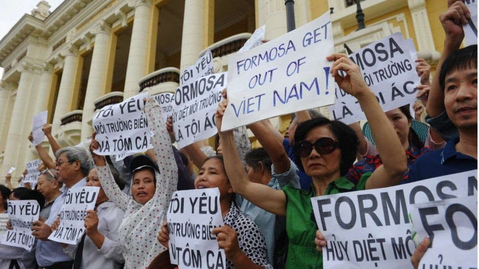 Image result for vietnam protests today