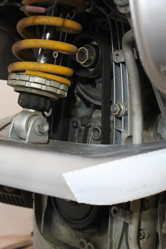 2001 BMW R1150GS Alternator Belt Replacement