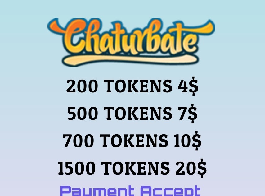 Chaturbate token to dollars
