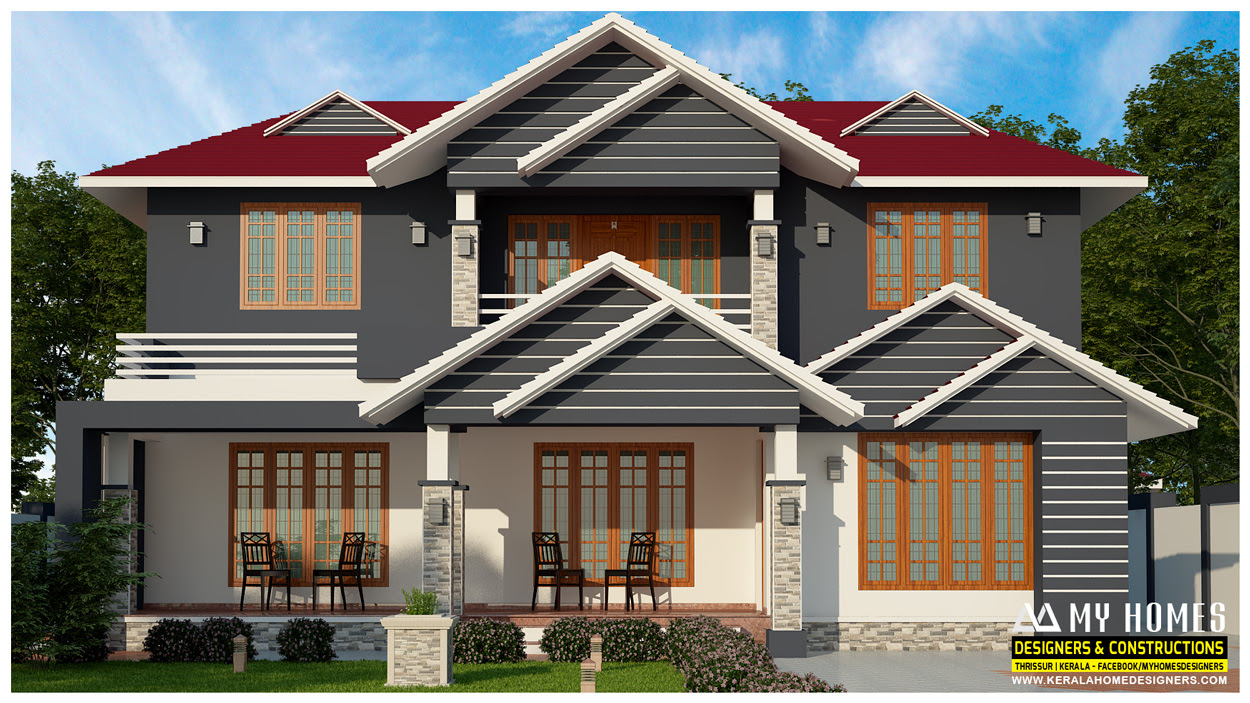 Kerala New Model Home Images