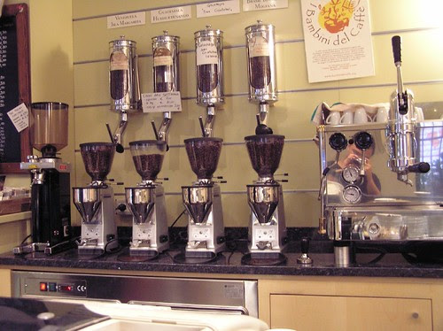 (1/2 of the) Single origin eespresso selection, Caffe del Doge, Rialto