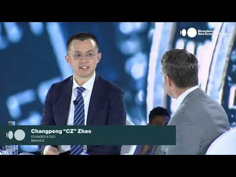 Binance CEO 'CZ' On "The Showdown Over Crypto & Disruptive Technologies" At Bloomberg Economic Forum 2021...