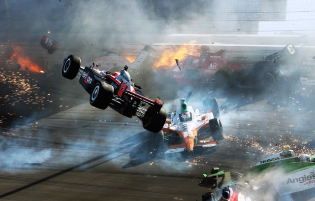 Σύγκρουση στο παγκόσμιο πρωτάθλημα IZOD IndyCar