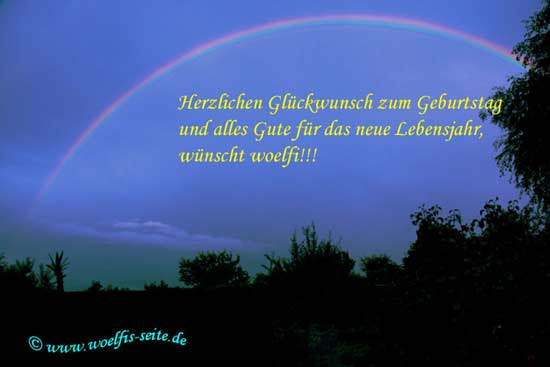 Glückwünsche Zum Geburtstag Regenbogen, wünsche zum geburtstag