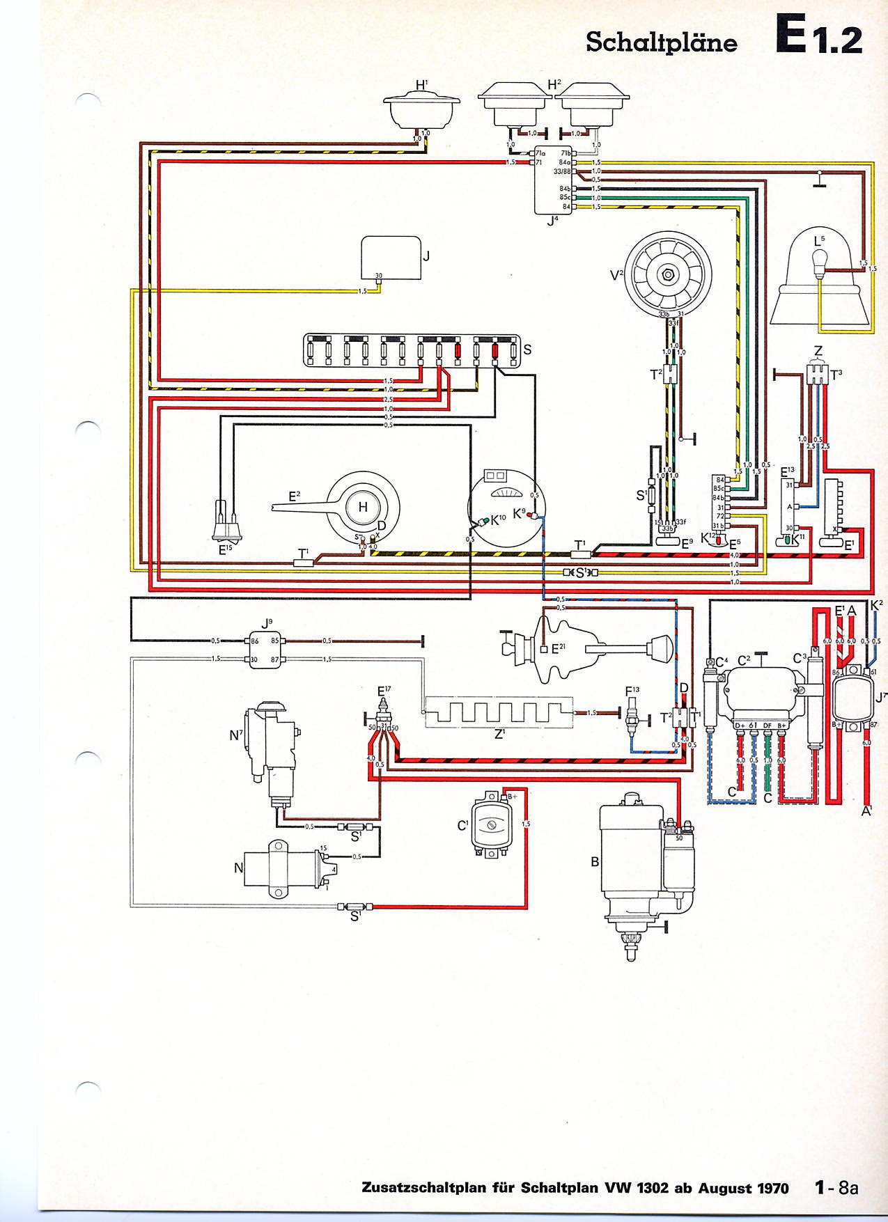 we are your friends images1: Wiring Diagram For 1971 Vw Beetle
