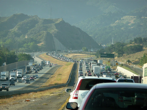 traffic in LA (by: Jeff Turner, creative commons license) traffic in LA (by: Jeff Turner, creative commons license)